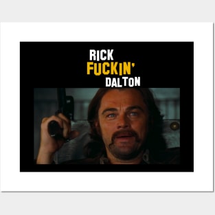 Rick Dalton Posters and Art